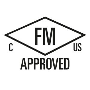 FM-approved FM-godkänd logotyp